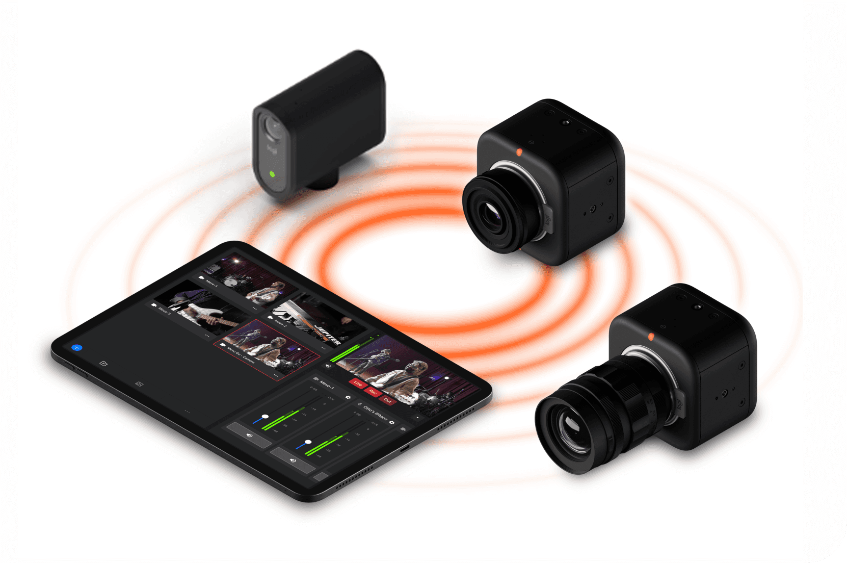 Mevo Multi Camera App